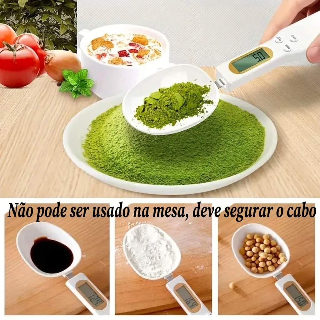 Colher Balança Digital de Precisão